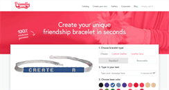 Desktop Screenshot of friendlybracelets.com